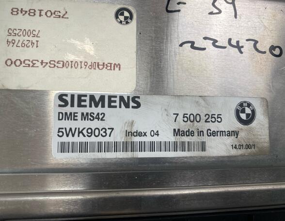 Engine Management Control Unit BMW 5er Touring (E39), BMW 5er (E39)