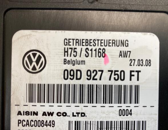 68063 Steuergerät Getriebe VW Touareg I (7L) 09D927750FT