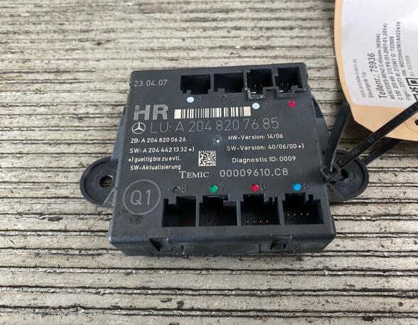 Control unit for door MERCEDES-BENZ C-CLASS (W204)