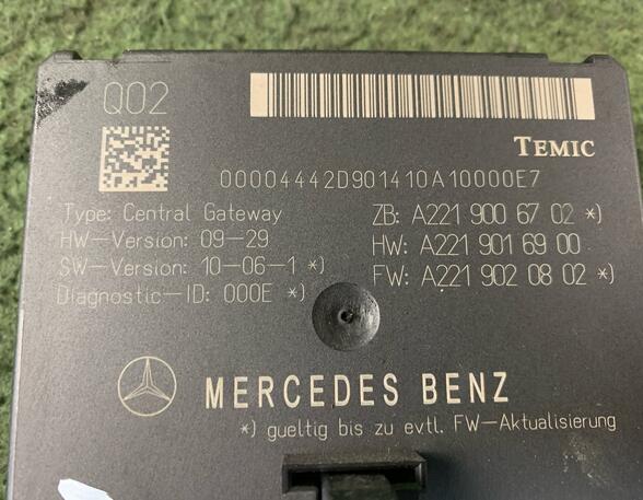 Control unit gateway MERCEDES-BENZ S-CLASS (W221)