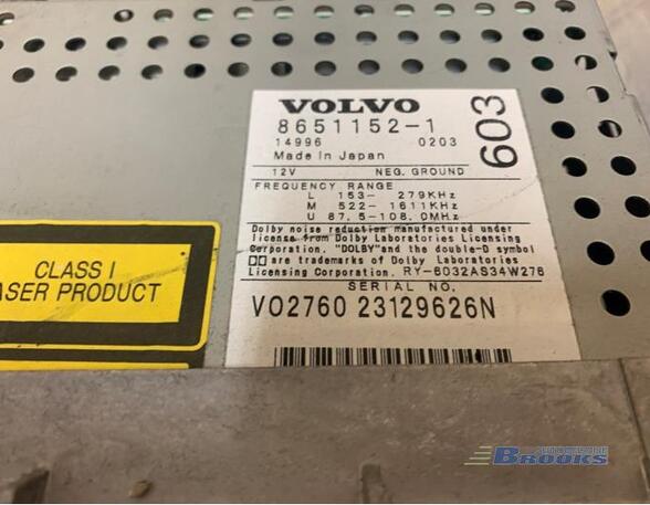 CD-Radio Volvo V70 II Kombi 285 86511521 P13968195