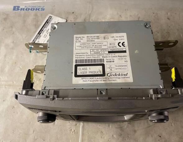 
CD-Radio Toyota Verso R2 861200F090 P6471933
