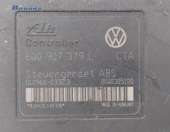 Abs Hydraulic Unit VW POLO (9N_)