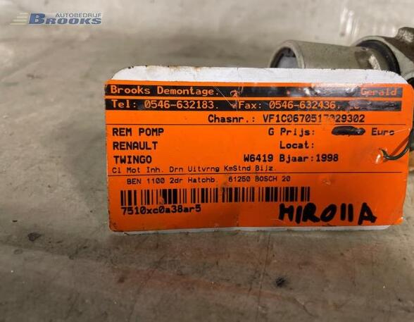 Abs Hydraulic Unit RENAULT TWINGO I (C06_)