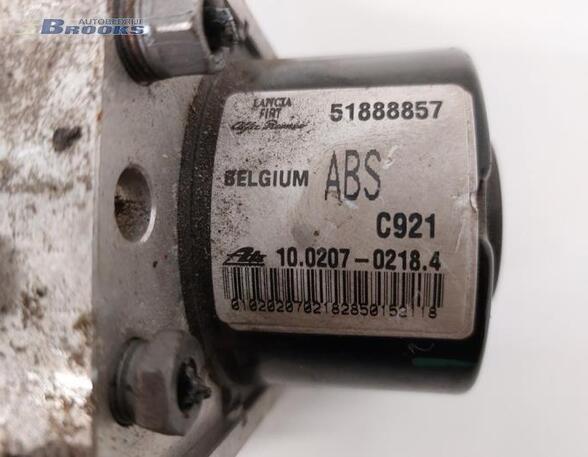 Abs Hydraulic Unit FIAT DOBLO Cargo (263_)