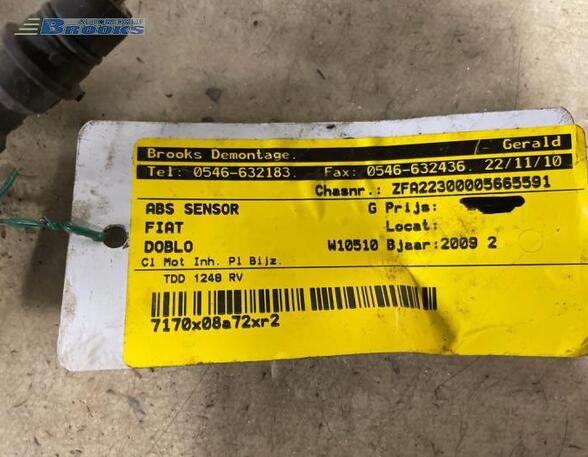 Sensor für ABS Fiat Doblo Kasten 223  P1479909