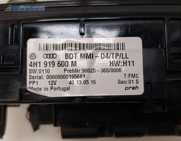 Control unit AUDI A8 (4H2, 4H8, 4HC, 4HL)