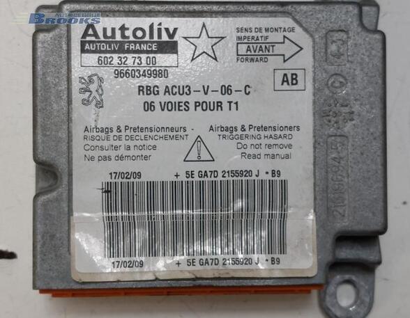 Control unit for Airbag PEUGEOT 206+ (2L_, 2M_)