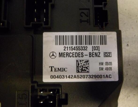 Control unit for lighting MERCEDES-BENZ E-CLASS (W211), MERCEDES-BENZ E-CLASS T-Model (S211)