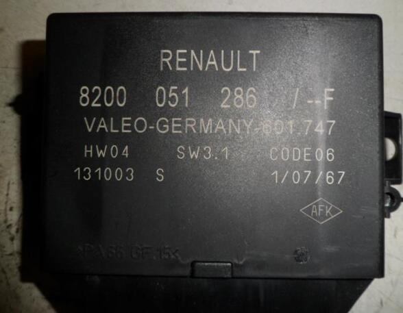 Control unit for parking support RENAULT ESPACE IV (JK0/1_)