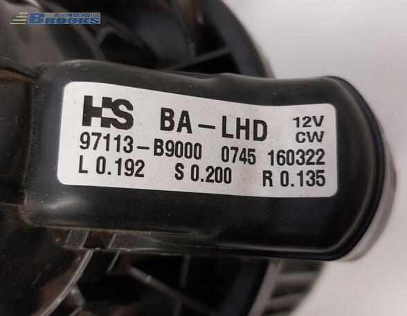 Interior Blower Motor HYUNDAI i10 II (BA, IA)