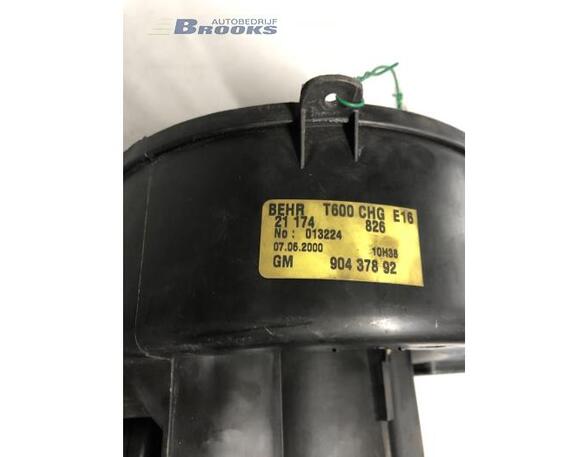 Interior Blower Motor OPEL ZAFIRA A MPV (T98)