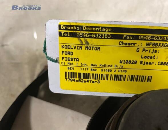 Elektromotor für Gebläse Steuergerätebox Ford Fiesta II FBD  P1325522