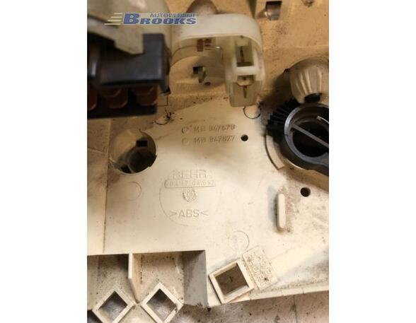 Heating & Ventilation Control Assembly MITSUBISHI CARISMA Saloon (DA_), MITSUBISHI CARISMA (DA_)