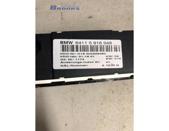 Heating & Ventilation Control Assembly BMW 3 Compact (E46), BMW 3 Touring (E46)