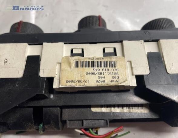 Heating & Ventilation Control Assembly SEAT IBIZA III (6L1)