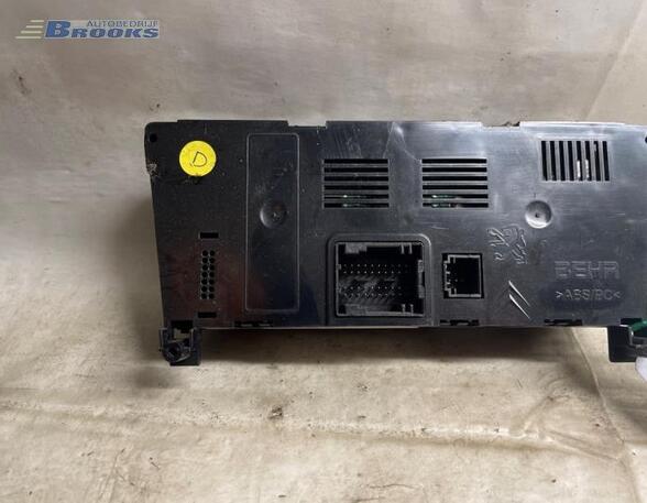 Heating & Ventilation Control Assembly PEUGEOT 5008 (0U_, 0E_)