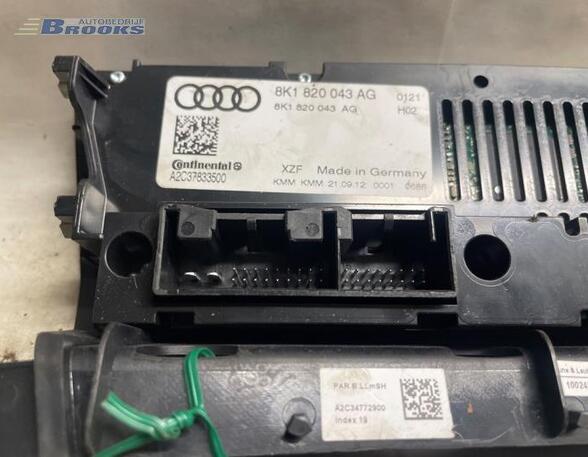 Heating & Ventilation Control Assembly AUDI Q5 (8RB), AUDI Q5 Van (8RB)