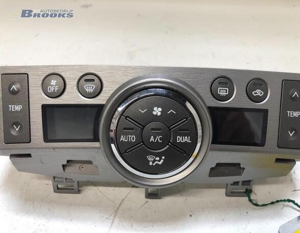 Heating & Ventilation Control Assembly TOYOTA VERSO (_R2_)