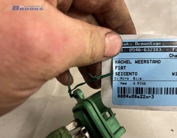 Resistor Interior Blower FIAT SEICENTO / 600 (187_)