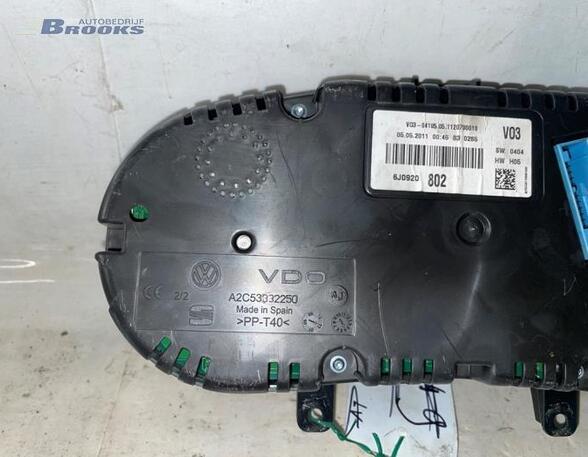 Tachometer (Revolution Counter) SEAT IBIZA IV (6J5, 6P1), SEAT IBIZA IV SC (6J1, 6P5)