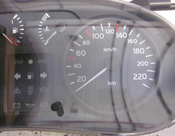 Tachometer (Revolution Counter) RENAULT CLIO II (BB_, CB_)