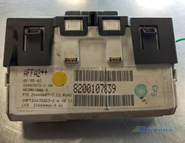 Instrument Cluster RENAULT MEGANE II (BM0/1_, CM0/1_), RENAULT MEGANE II Saloon (LM0/1_)