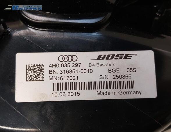 Luidspreker AUDI A8 (4H2, 4H8, 4HC, 4HL)