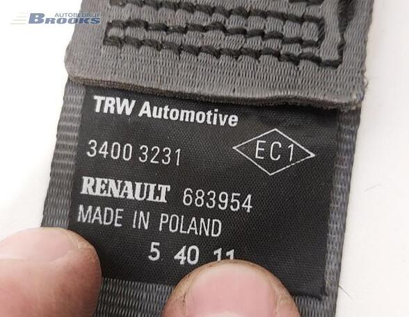 Safety Belts RENAULT CLIO III (BR0/1, CR0/1), RENAULT CLIO II (BB_, CB_), RENAULT CLIO IV (BH_)