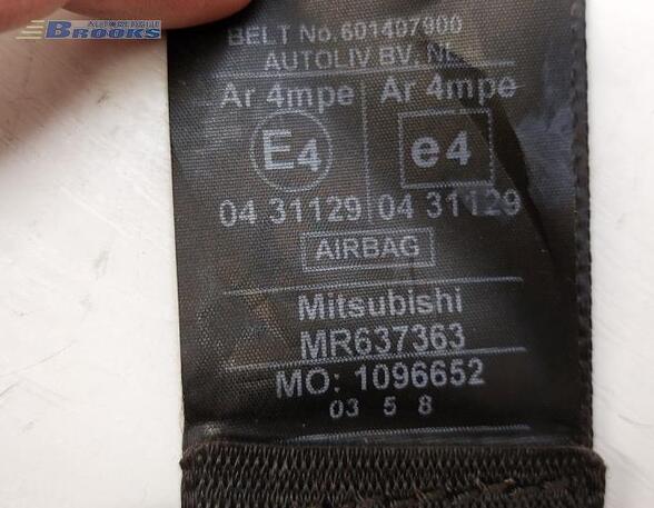 Safety Belts MITSUBISHI SPACE STAR MPV (DG_A)