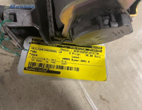 Safety Belts FORD FOCUS Saloon (DFW)