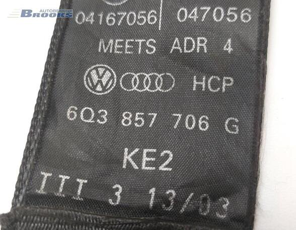 Safety Belts VW POLO (9N_), VW POLO Saloon (9A4, 9A2, 9N2, 9A6)