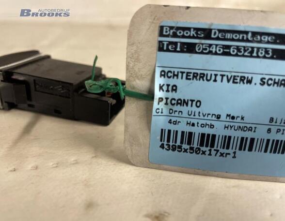 Switch for rear window heating KIA PICANTO (SA)