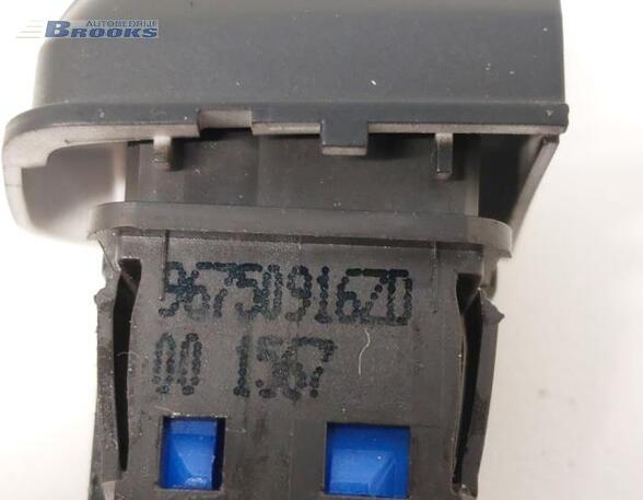 Switch for hazard light PEUGEOT 208 I (CA_, CC_)