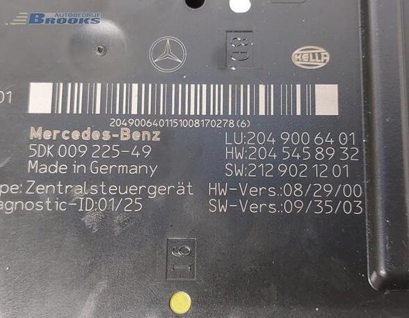 Control unit for door drawing support MERCEDES-BENZ C-CLASS T-Model (S204), MERCEDES-BENZ C-CLASS (W204)