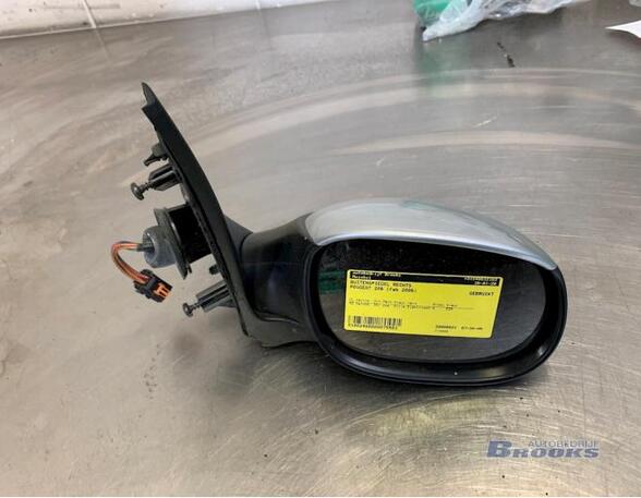 Wing (Door) Mirror PEUGEOT 206 Hatchback (2A/C), PEUGEOT 206 Saloon, PEUGEOT 206 SW (2E/K)