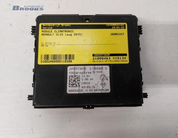 Control unit for air conditioning RENAULT CLIO IV Grandtour (KH_)