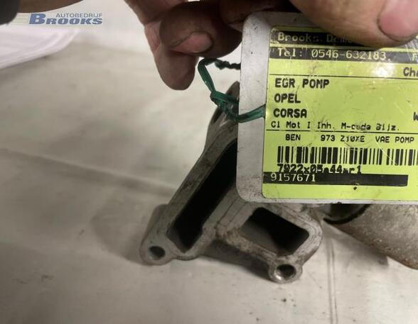 EGR Valve OPEL CORSA C (X01)