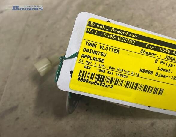 Fuel Tank Sender Unit DAIHATSU APPLAUSE I Hatchback (A101, A111)