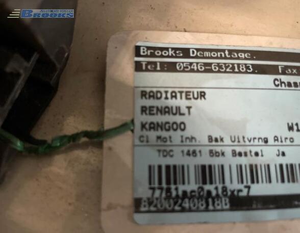 Kühler Renault Kangoo I Rapid FC 8200240818B P3805228