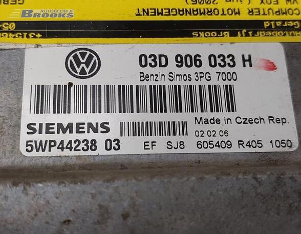 Regeleenheid motoregeling VW FOX Hatchback (5Z1, 5Z3, 5Z4)