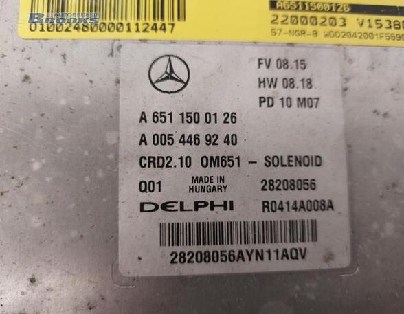 Regeleenheid motoregeling MERCEDES-BENZ C-CLASS T-Model (S204)