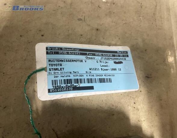 Wiper Motor TOYOTA STARLET (_P8_)