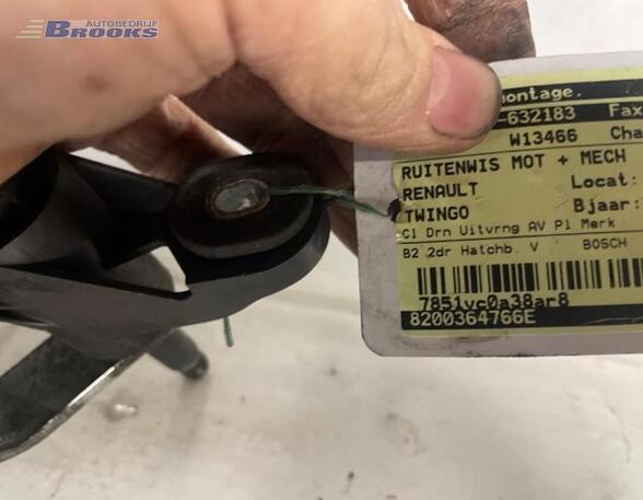 Wiper Motor RENAULT TWINGO II (CN0_)