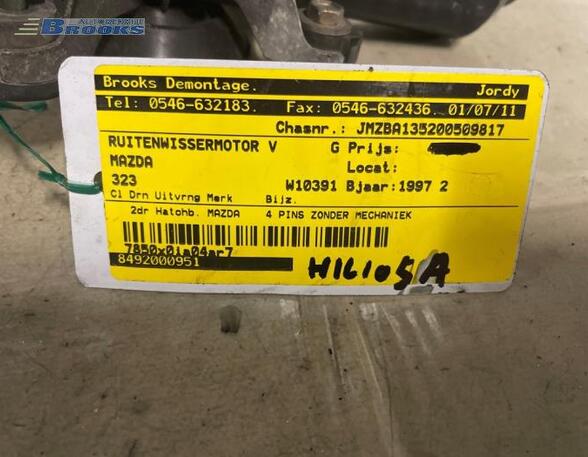 Wiper Motor MAZDA 323 C V (BA)