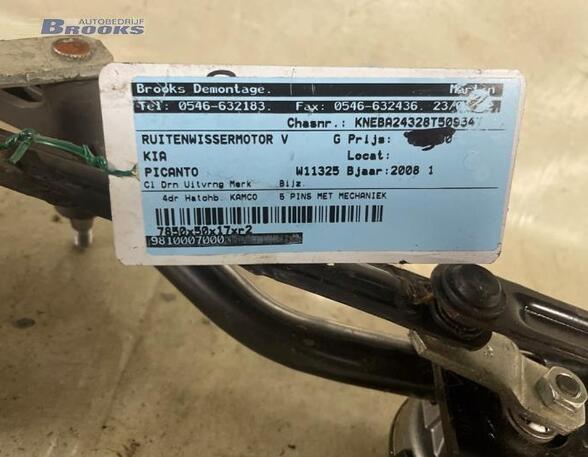 Wiper Motor KIA PICANTO (SA)