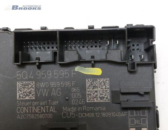 Central Locking System SKODA SUPERB III Estate (3V5), SKODA SUPERB II Estate (3T5)