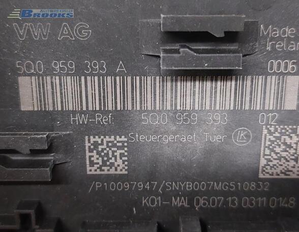 Central Locking System VW GOLF VII (5G1, BQ1, BE1, BE2), VW GOLF VIII Variant (CG5), VW GOLF VII Variant (BA5, BV5)