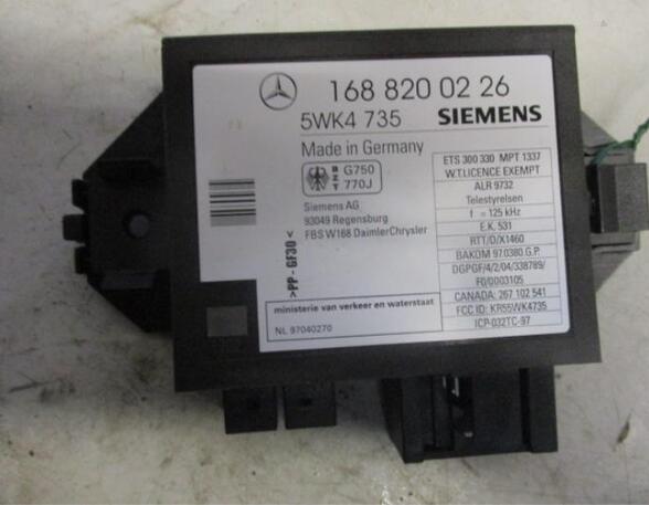 Centrale vergrendeling MERCEDES-BENZ A-CLASS (W168)