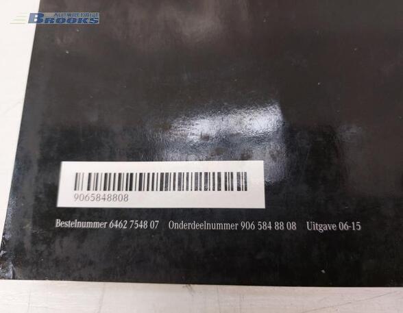 Operation manual MERCEDES-BENZ SPRINTER 5-t Platform/Chassis (906)